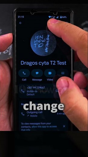 Android How to Replace Contact Photo Part 2