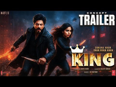 THE KING | Concept Trailer | Shahrukh Khan | Suhana Khan | Bobby Deol | Red Chillies | 2025