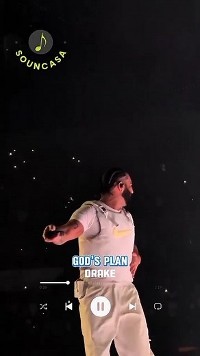 God's Plan 🎶🎶💯 by Drake I only love my bed and my mama, i'm sorry 😜 #drake #drakeconcert #godsplan #souncasa #rap #music #liveperformance #concert #fyp #foryoupage | Souncasa