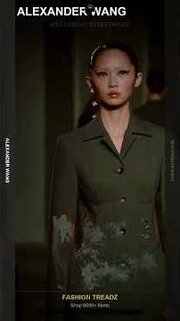 Alexander Wang 2026 Runway | NYC Cool Meets Luxury | Fashion Treadz #Shorts