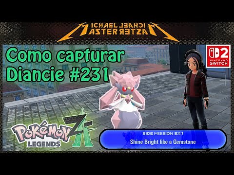 Pokémon Legends: ZA - How to find and capture Diancie!! #231 (Shine Bright like a Gemstone SM:EX1)