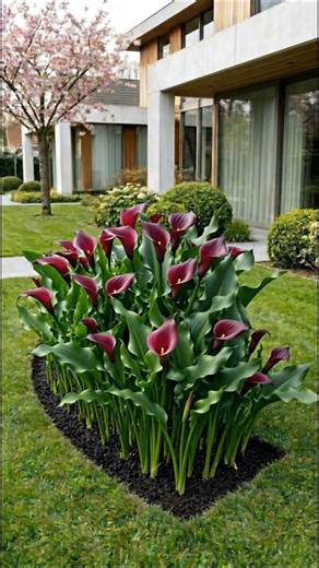 🖤 Calla Lily ‘Night Life’ 🌿 A Stunning Eco Garden Hack for the Most Satisfying Dark Bloom!