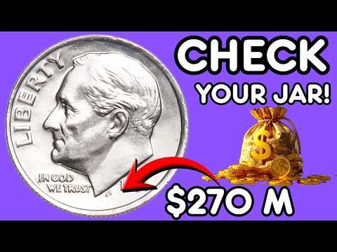 2021 P ROOSEVELT DIME WORTH $250 MILLION! RARE ERROR COINS YOU MUST FIND!