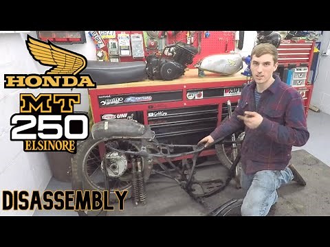 '74 Honda MT250 Elsinore Restoration | THE TEARDOWN