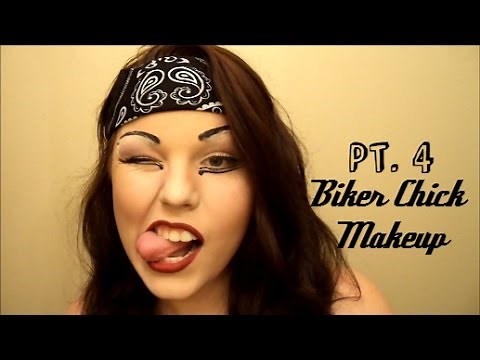 Halloween Tutorial: "Biker Chick Makeup"| Morgan-Lee