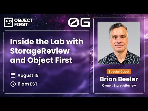Inside the Lab with StorageReview and Object First
