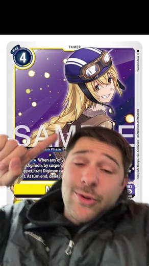 Puppet tamer reveal#digimontcg #digimon #bandai #hudiemon #greenscreen