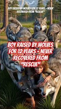 Boy Raised by WOLVES for 12 Years - Never Recovered From “Rescue” #truestory #wolves #survival #yt
