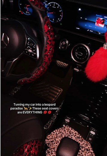 Transform Your Car with Leopard Print Seat Covers