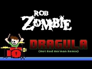 Rob Zombie - Dragula [Hot Rod Herman Remix] (Drum Cover) -- The8BitDrummer