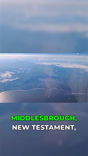 Descent over Middlesbourgh for Glasgow: Riverside Stadium View!