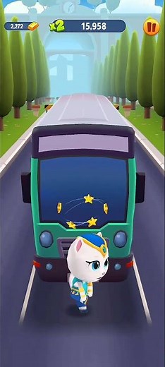 Talking Tom Gold Run - All Characters Reversed Mode Game Video Funny Falls And Fails Moments #shorts