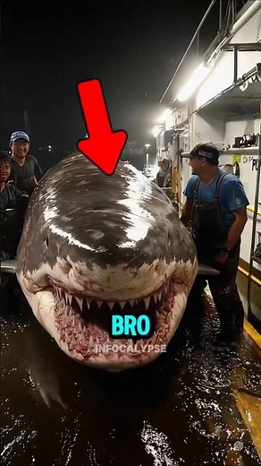 Top 5 Giant Sea Monsters That Once Ruled the Ocean 😳🌊 #facts #shark #shorts