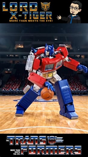 Optimus Prime ha aprendido a jugar básquetbol como un profesional (Comedia con Transformers e IA)