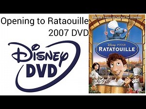 Opening to Ratatouille 2007 DVD