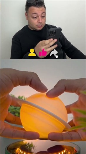 This Floating Lamp Looks Like Magic! #shorts #gadgets #tech #innovation #floating #lamp #homedecor