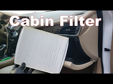How to Replace a Cabin Filter on a Cadillac ATS