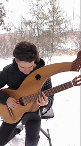 O Christmas Tree 🌲 🎅🎸 18 String Harp Guitar | Jamie Dupuis Music
