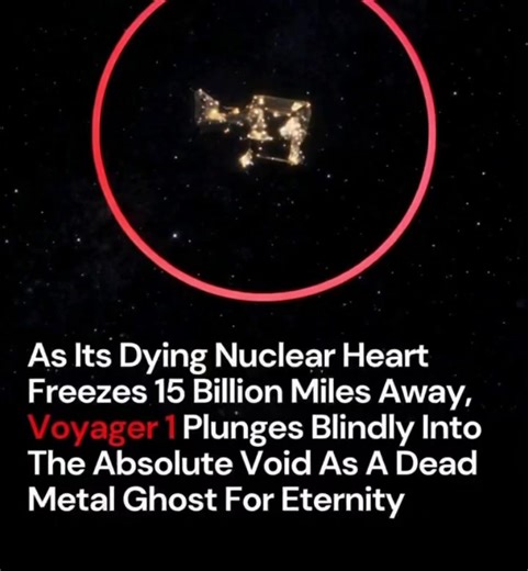 Drifting far beyond the edge of our solar system, Voyager 1 is now more than 15 billion miles from Earth, traveling through interstellar space. Launched in 1977 by NASA, it has become the most distant human-made object ever created. Powered by a slowly fading nuclear generator, its instruments are gradually being turned off to extend its remaining life. The Sun, once central to everything we know, now appears as just another distant star from Voyager’s perspective. Even as it continues its silen