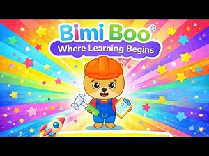 Bimi Boo for Toddlers 👶✨ | Cute Mini Games That Teach Colors, Shapes & Logic