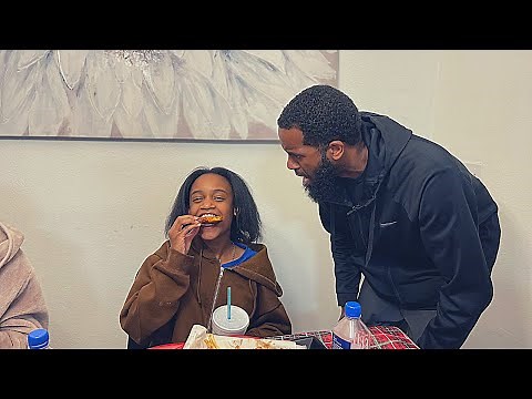 When Granny make you leave your daughters alone after they ate your Honey BBQ Chicken wings