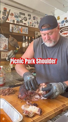 Overnight Pork Shoulder | On the Block #unclenate #bbq