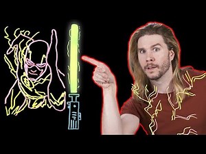 Can the Flash Touch a Lightsaber?