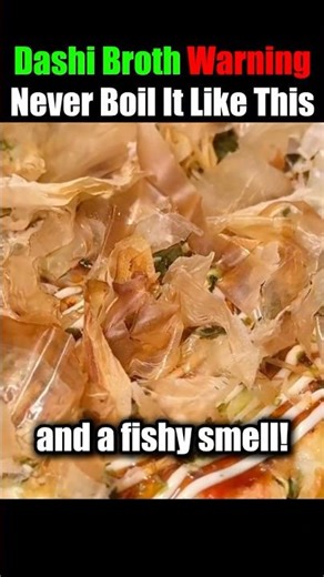 Never Boil Dashi Broth At Full Heat! This One Temperature Rule Triples The Umami🐟 #dashi