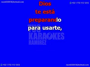 Karaoke Sigue Adelante Grupo Respaldo