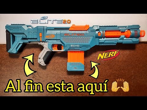 NYUEVA NERF || Nerf ECHO elite 2.0 || Unboxing y review