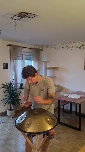 Endless variations on only one instrument 🎶😁 #handpan #handpanmusic #percussion #steeldrum #music #chill #melody #drums