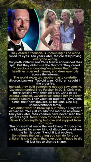 Gwyneth Paltrow & Chris Martin: The Divorce That Redefined Separation