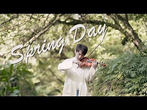 BTS (방탄소년단) 《Spring Day 봄날》 | Violin【Cover by AnViolin】