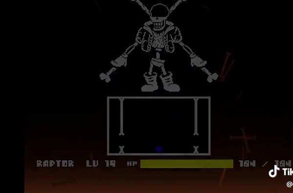 papyrus phase 6 no hit second ever (help from the void) #helpfromthevoid #papyrus #sans #gaster #nohit