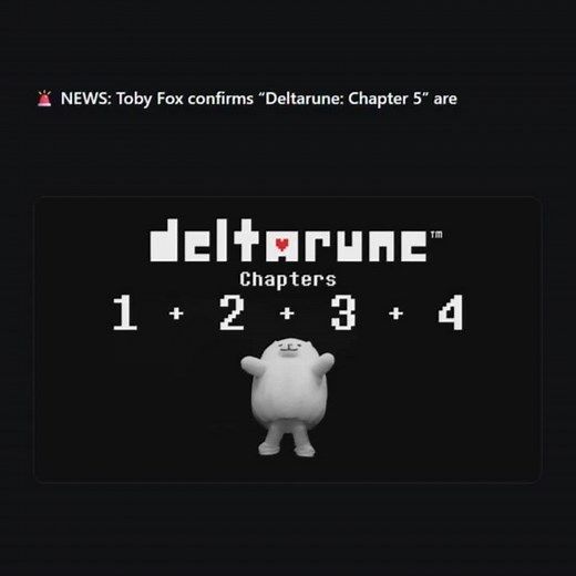 HUGE Deltarune Chapter 5 Announcement
