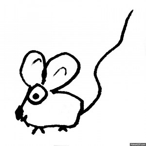 mouse on Make a GIF