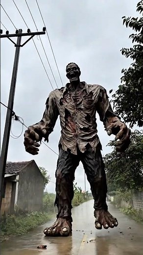 Giant Zombie Destroys Baby’s House but It’s Hilariously Funny!🏚️🧟#couple #martialarts #truongcontv