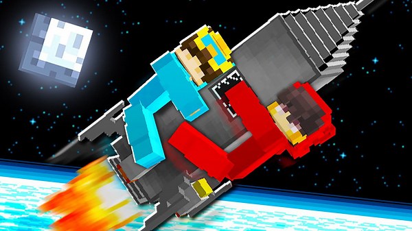 Exploring new planets in Minecraft! 🌌