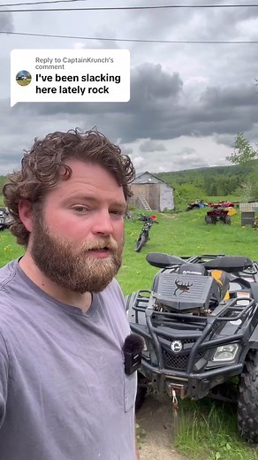 Replying to @CaptainKrunch Too many projects around here.. and yes i know i need go mow.. #atvrepair #wheresmywheeler #yamaha #canam #polaris #rockspowersports