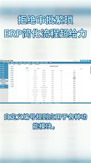 从审批到配置，从通知到维护，全程简化操作，制造业ERP系统，让制造业告别信息混乱！#erp #制造业 #erpsystem #factory #manufacturing