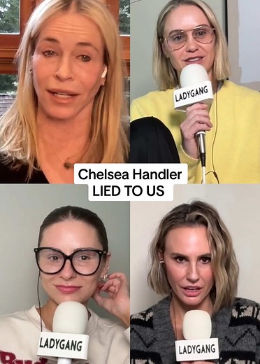 Chelsea Handler's Iconic Moments on The LadyGang Podcast