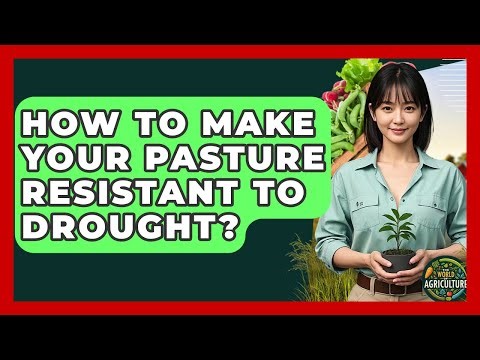 How To Make Your Pasture Resistant To Drought? - The World of Agriculture