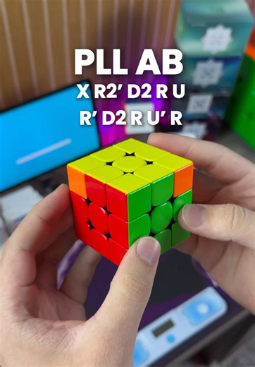 Tutorial avançado de PLL AB (Permutation Last Layer) #PLLAB #CFOP #cubomagico #rubikscube