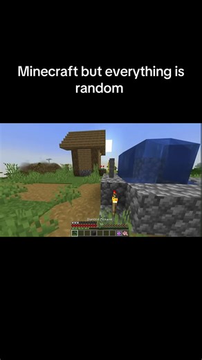This is Minecraft but literally everything is random even smelting can I beat Minecraft when everything is random? #minecraft #gaming