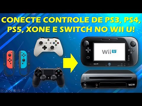 BLOOPAIR - COMO CONECTAR CONTROLES DE PLAYSTATION, XBOX E SWITCH NO WII U - TUTORIAL COMPLETO