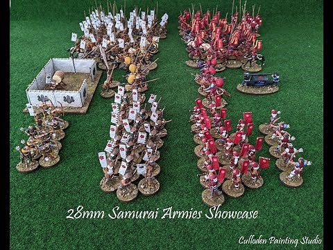 28mm Samurai Armies Showcase | Commission Corner