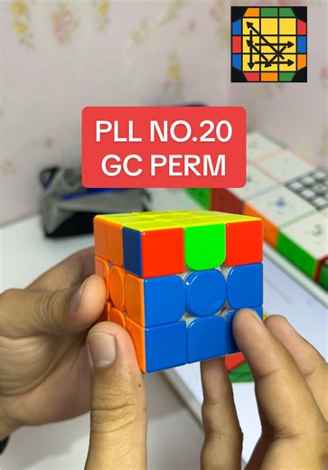 Mastering the G Perm in Rubik's Cube - PLL No.20 Tutorial