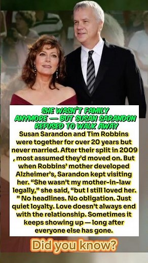 Love Beyond Breakups: Susan Sarandon & Tim Robbins’ Family Story