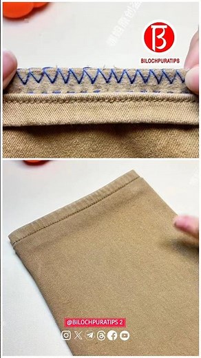 This video teaches you how to change your pants length at home