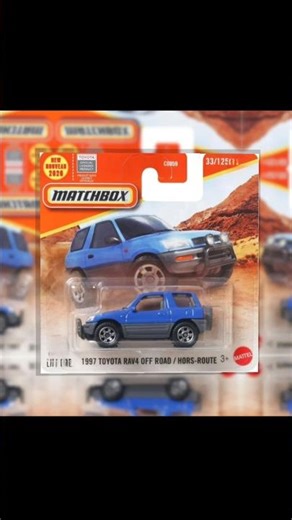 Matchbox 1997 Toyota RAV4 Off Road Diecast #hotwheels #diecast #toyota #toys #toyotarav4 #unboxing